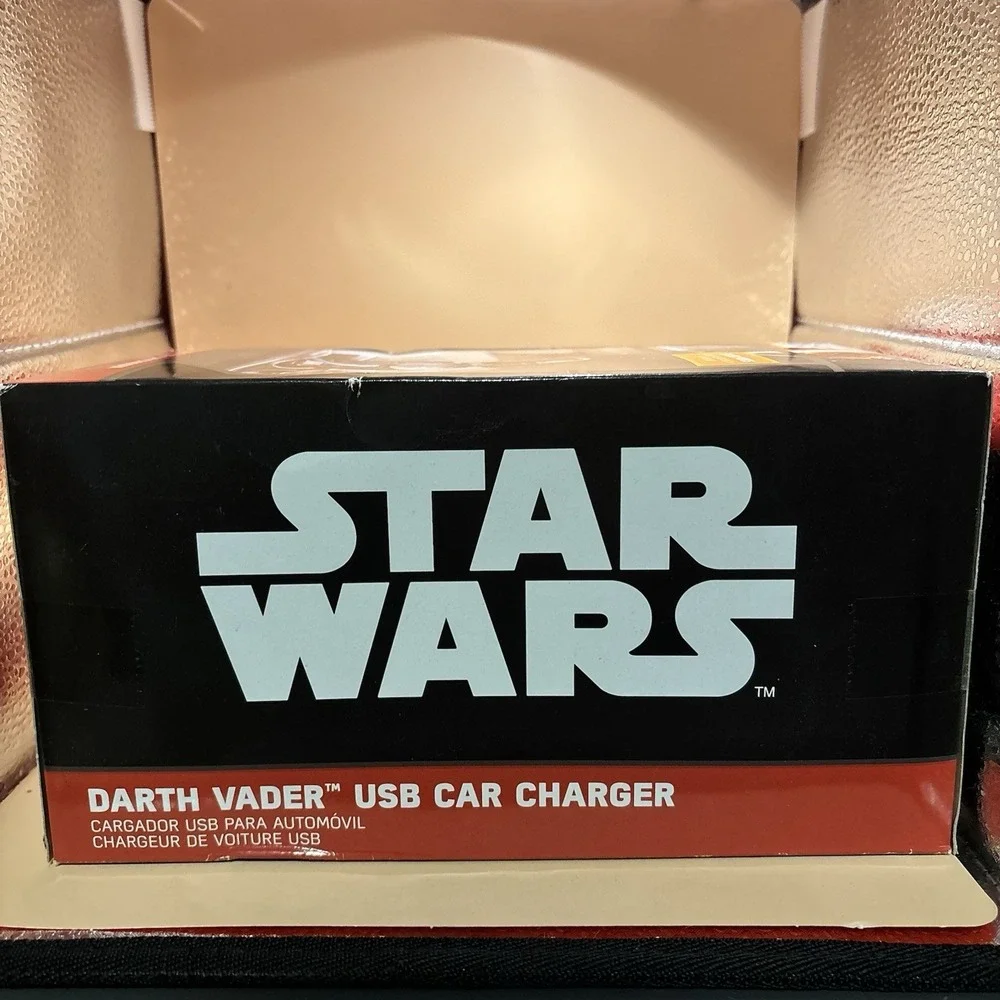 Star‎ Wars Darth Vader Dual USB Car Charger New in Box Disney ThinkGeek GameStop